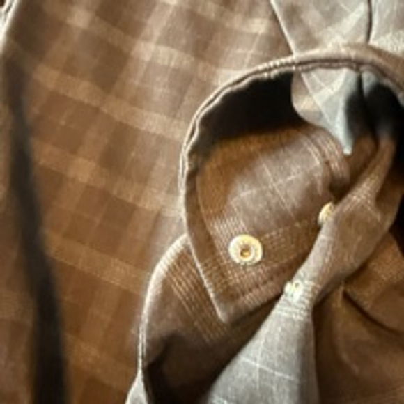 Women's‎ Ganni Brown Plaid Blazer Size M - Picture 4 of 9